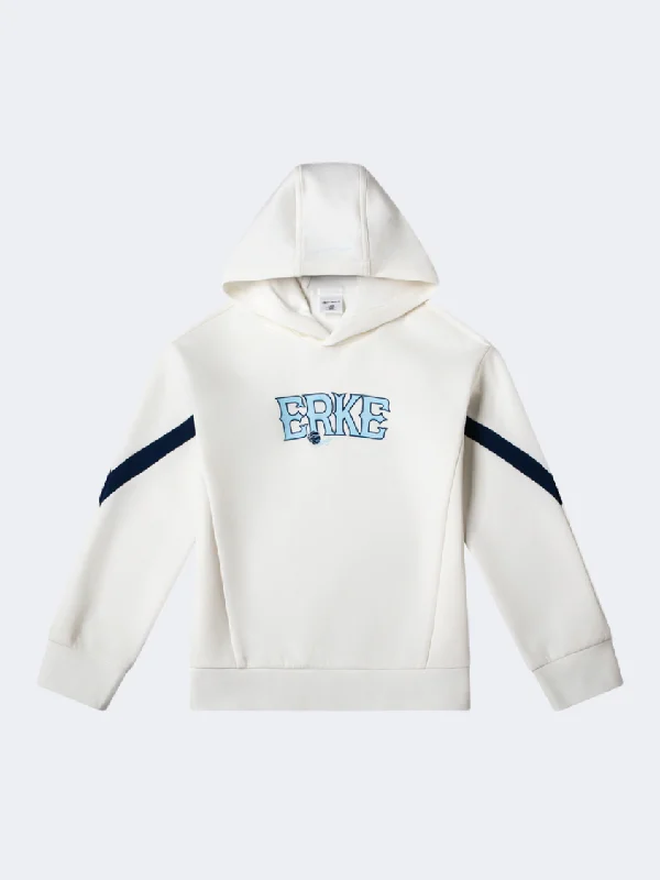 Motivational Hoodie-Erke  Kids-Girls Training Hoody White