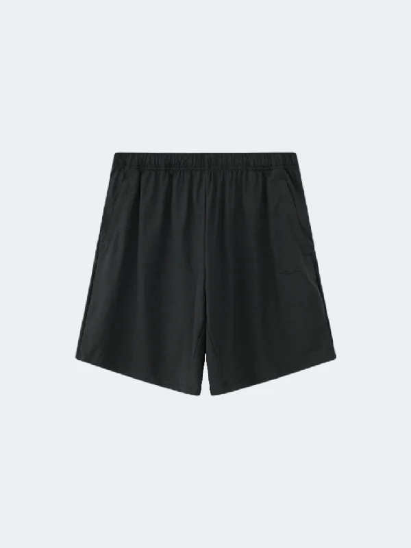 Graphic Shorts-Erke Men Training Short Black