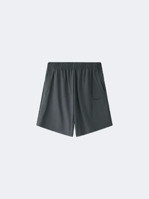 Sports Shorts for Men-Erke Men Training Short Dark Grey