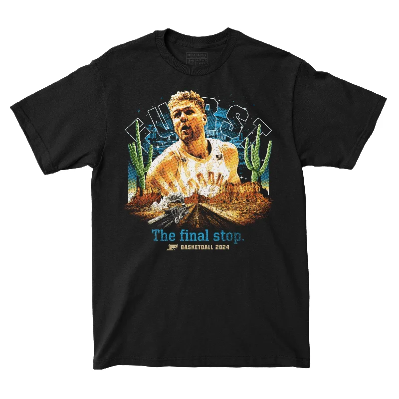 Custom T-Shirt for Teams-EXCLUSIVE RELEASE - Caleb Furst's Final Stop Tee