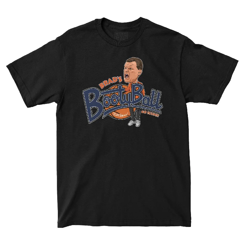 Abstract Design T-Shirt-EXCLUSIVE RELEASE: Illinois Men's Basketball 'Booty Ball' Black Tee