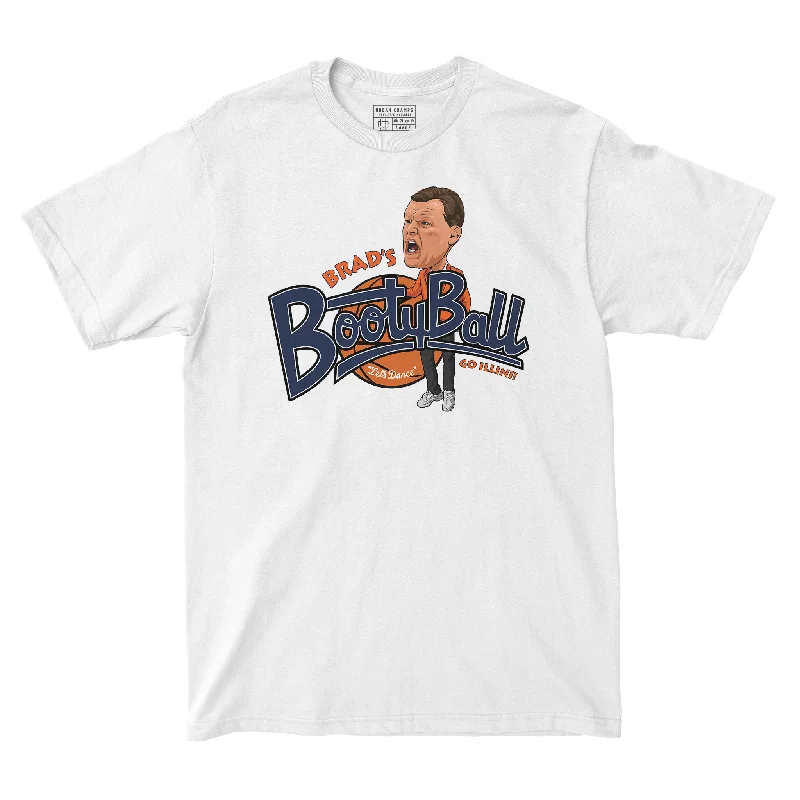 Neon T-Shirt-EXCLUSIVE RELEASE: Illinois Men's Basketball 'Booty Ball' White Tee