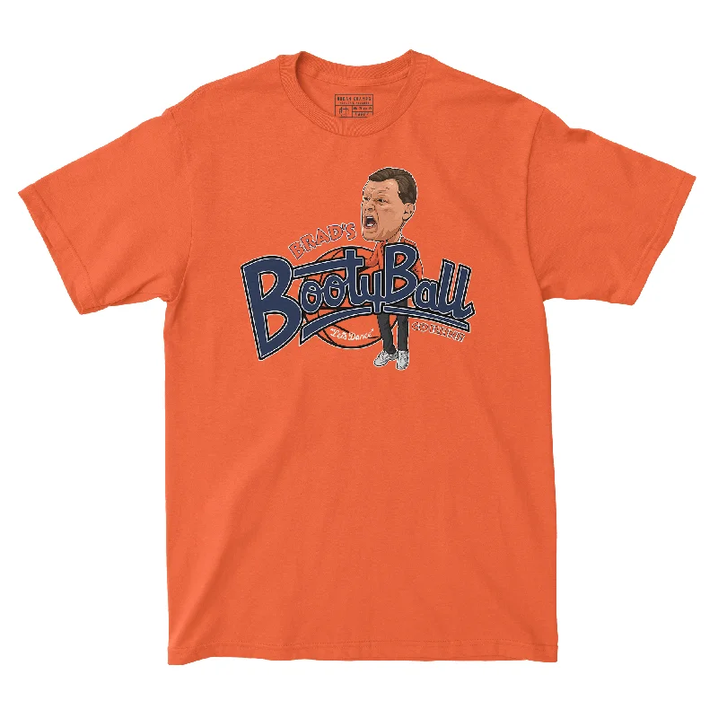 Sarcastic T-Shirt-EXCLUSIVE RELEASE: Illinois Men's Basketball 'Booty Ball' Orange Tee