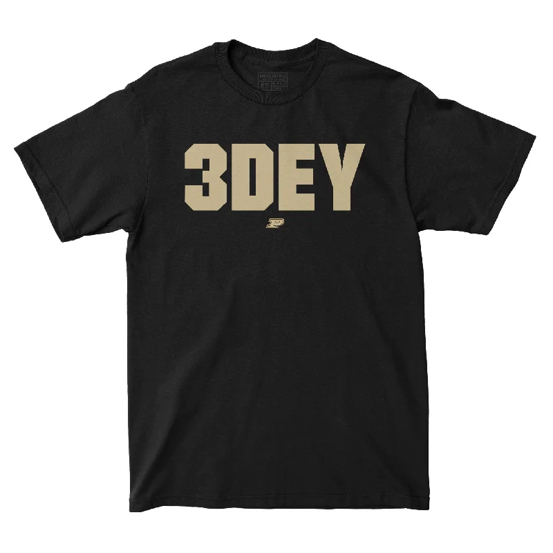 T-Shirt for Schools-EXCLUSIVE RELEASE: Zach Edey - 3DEY Black Tee