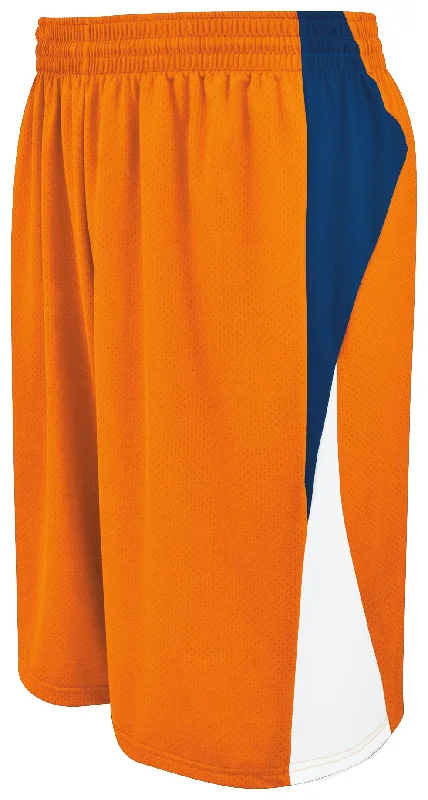 ORANGE/NAVY/WHITE