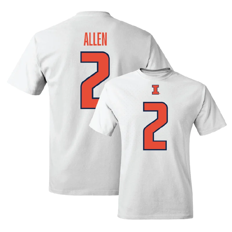 Printed T-Shirt for Kids-Illinois White Shirsey Comfort Colors Tee - Cori Allen