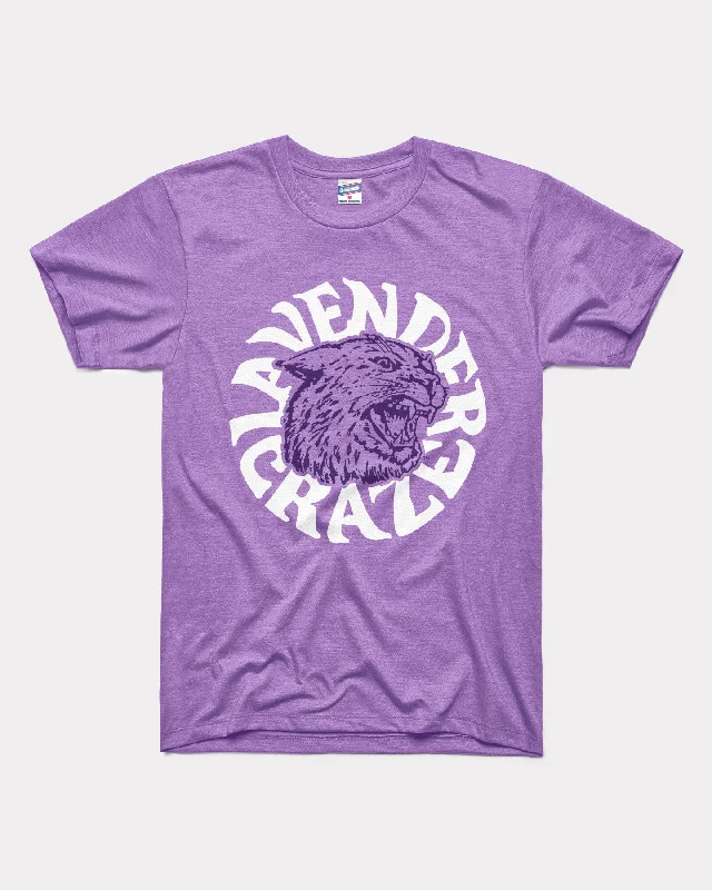 Classic Black T-Shirt-K-State Wildcats Lavender Craze T-Shirt