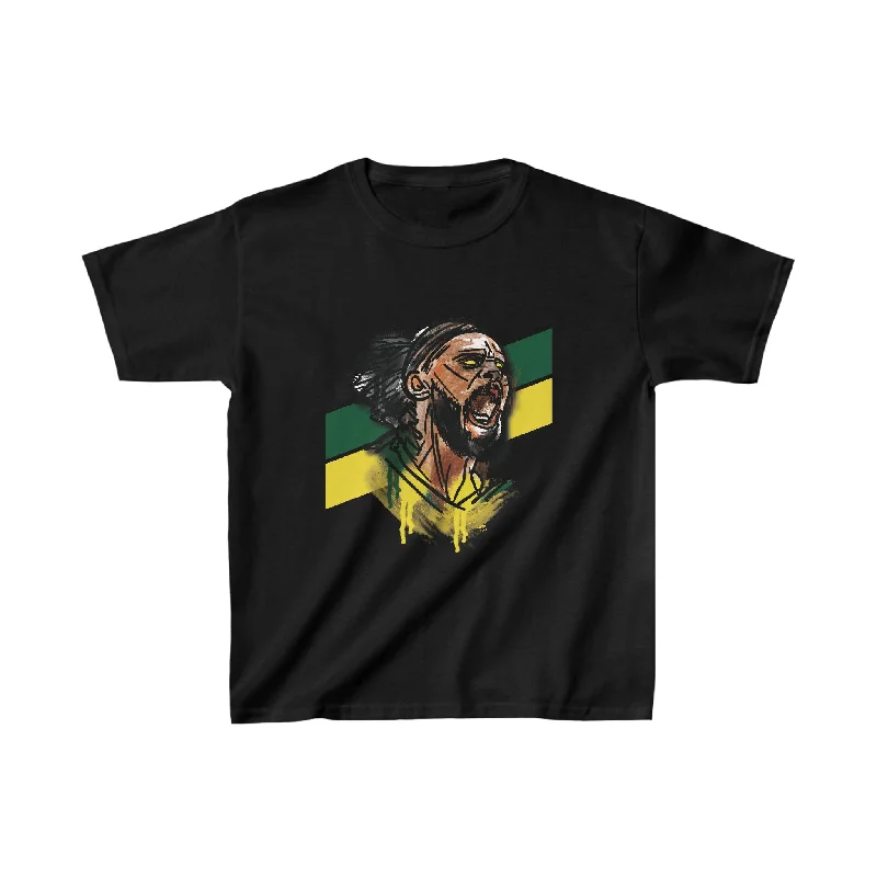 Limited Run T-Shirt-Kids Bleed Green & Gold Tee