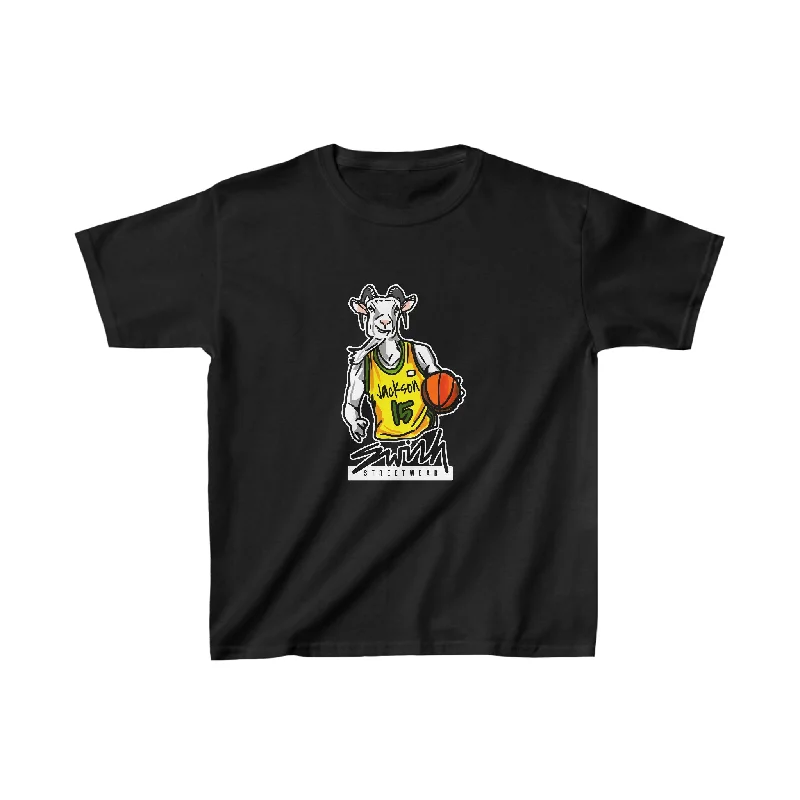 Custom T-Shirt for Schools-Kids LJ The Aussie GOAT Tee