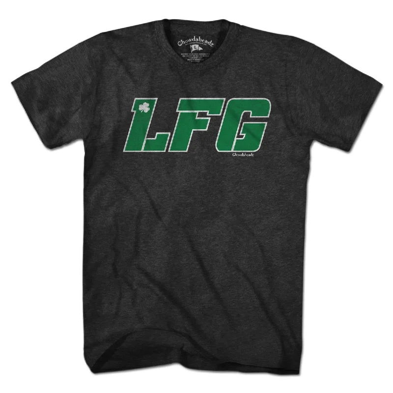 Custom T-Shirt for Parties-LFG Boston Basketball T-Shirt