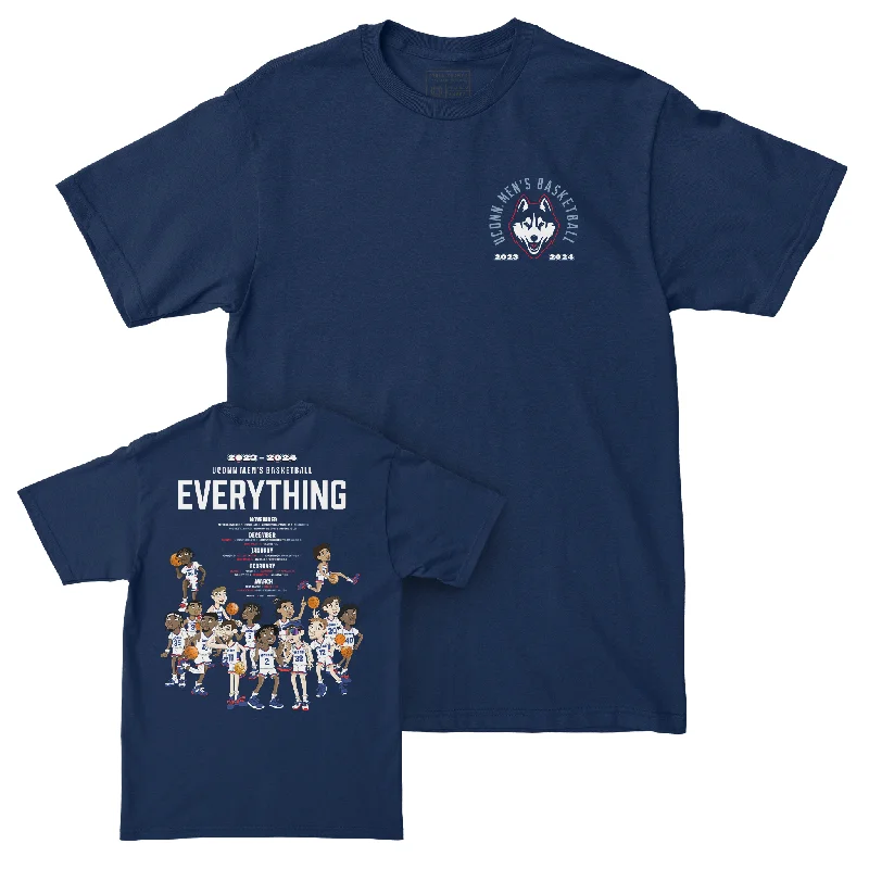 Logo T-Shirt-LIMITED RELEASE - UConn MBB 23-24 Everything Tee