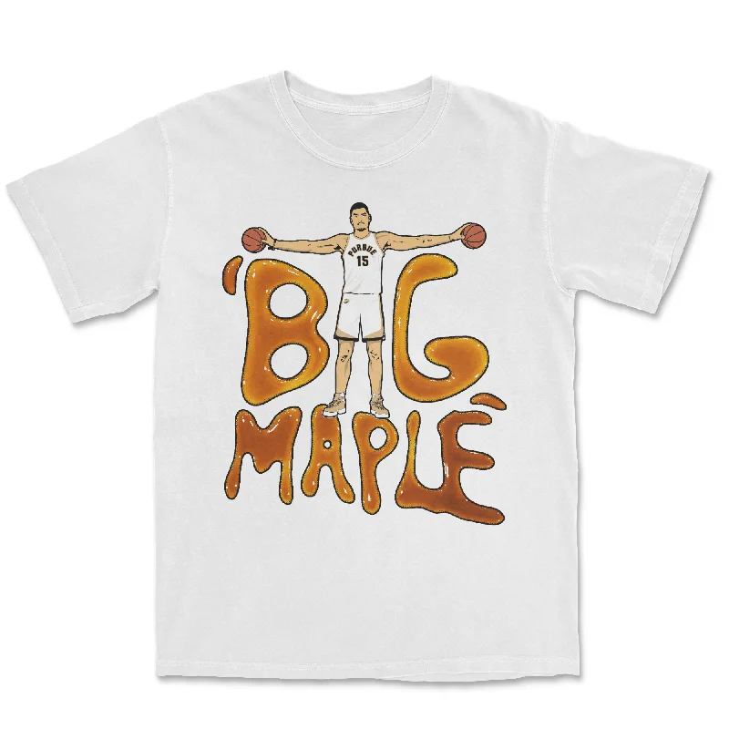 T-Shirt with Custom Text-LIMITED RELEASE: Zach Edey BIG MAPLE Print Tee (Youth)