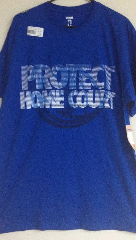 T-Shirt with Unique Designs-new DALLAS MAVERICKS CHAMPIONSHIP unk nba PROTECT HOME COURT xl t-shirt