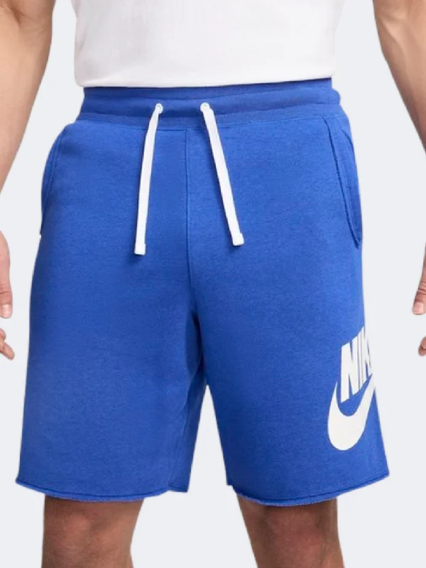 Formal Shorts-Nike Club Alumni Men Lifestyle Short Game Royal/White