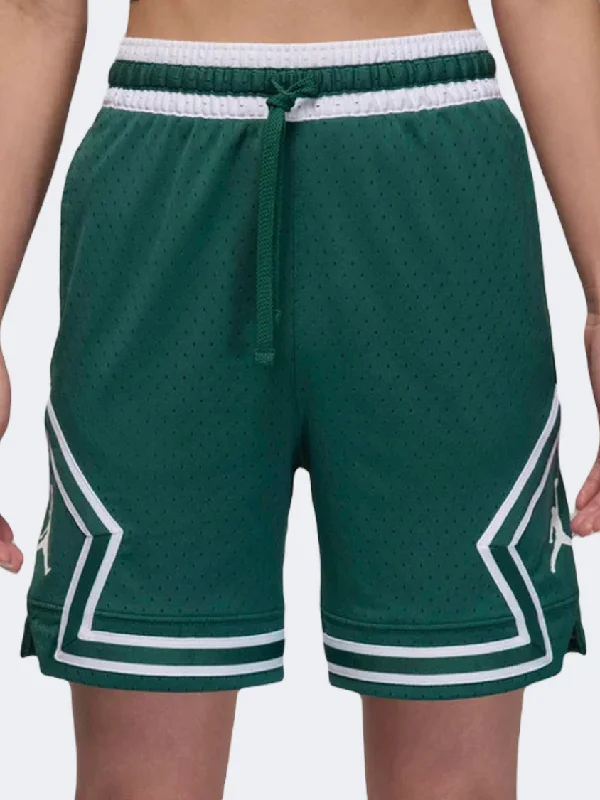 Boys’ Shorts-Nike Jordan Df Sport Diamond Men Lifestyle Short Oxidised Green/White