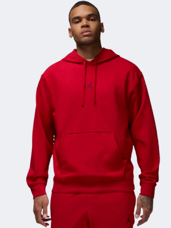 Hoodie for Cool Evenings-Nike Jordan Sport Crossover Men Lifestyle Hoody Gym Red/Black