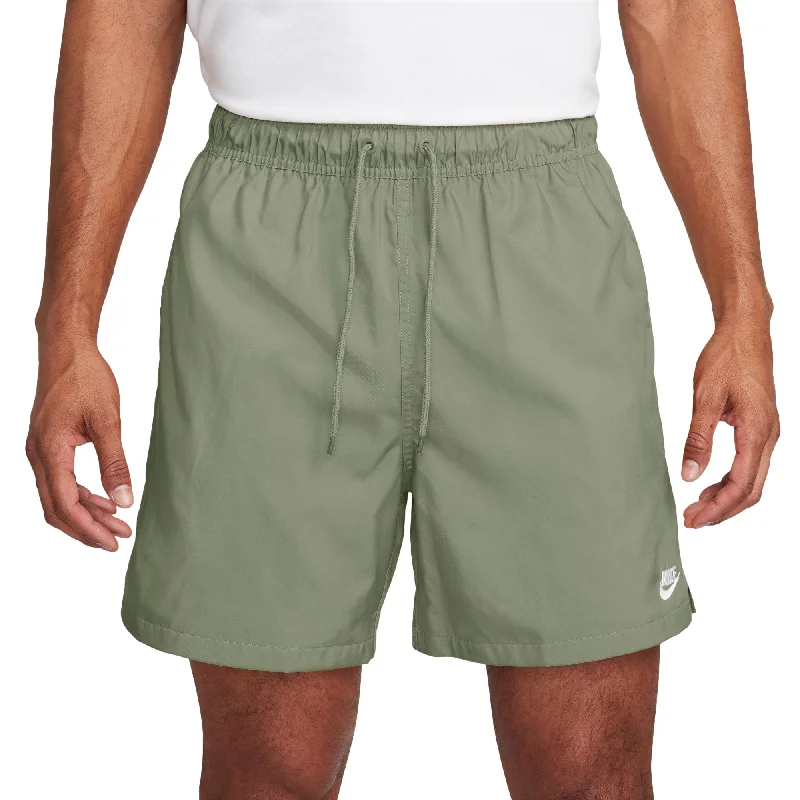 Drawstring Shorts-Nike SB NK Club Flow Short Olive