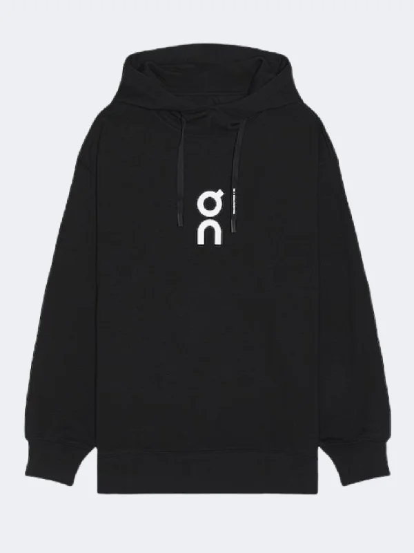 Hoodie for All-Day Comfort-On Club Men Lifestyle Hoody Black