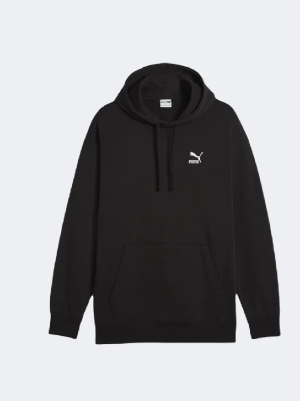 Hoodie for Traveling-Puma Better Classics Men Lifestyle Hoody Black