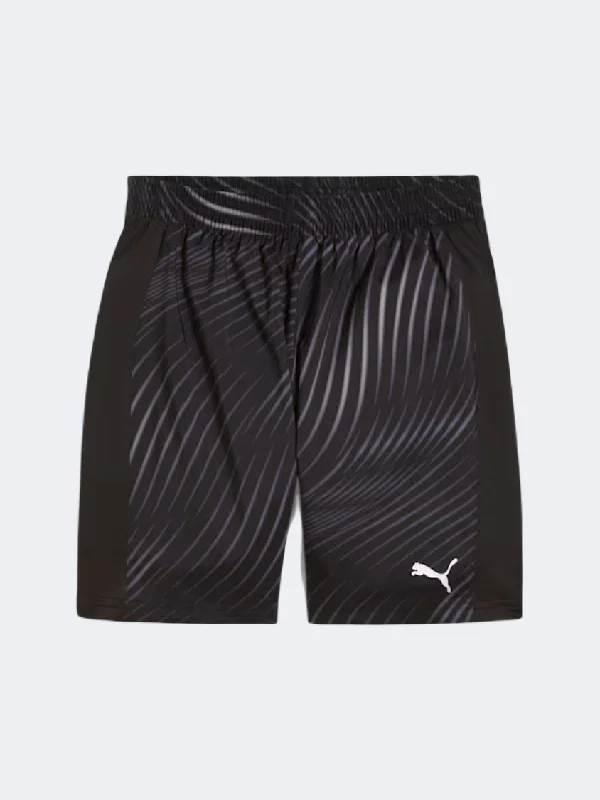 Shorts for Long-Distance Running-Puma Run Favorites Velocity Men Running Short Black Aop