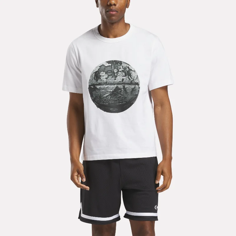 Designer T-Shirt-Basketball T-Shirt White