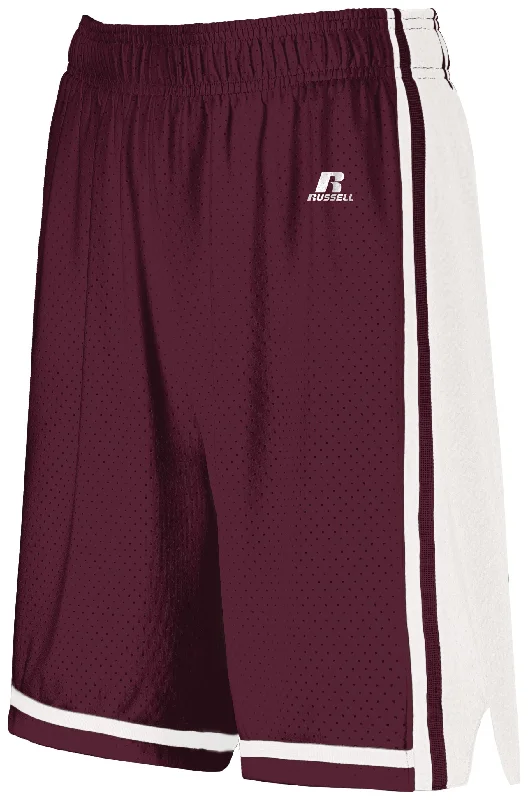 MAROON/WHITE