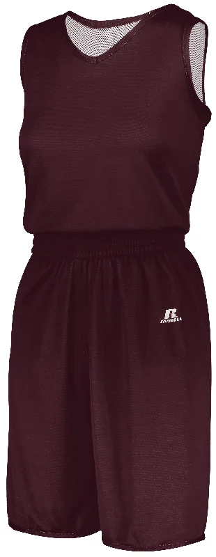 MAROON/WHITE