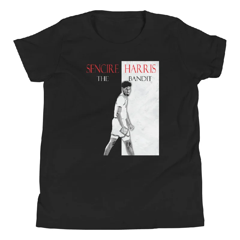 Funny Birthday T-Shirt-Sencire Harris The Bandit T-Shirt (Youth)