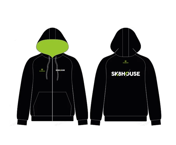 Birthday Hoodie-Sk8House - Zip Up Hoodie