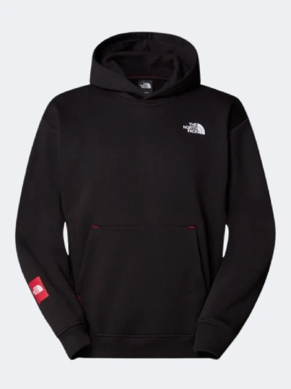 Hoodie with Bright Colors-The North Face Axys Men Lifestyle Hoody Black