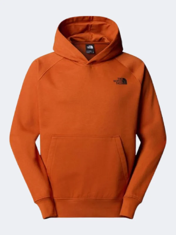 Hoodie with Dark Colors-The North Face Raglan Redbox Nse Men Lifestyle Hoody Earth Copper