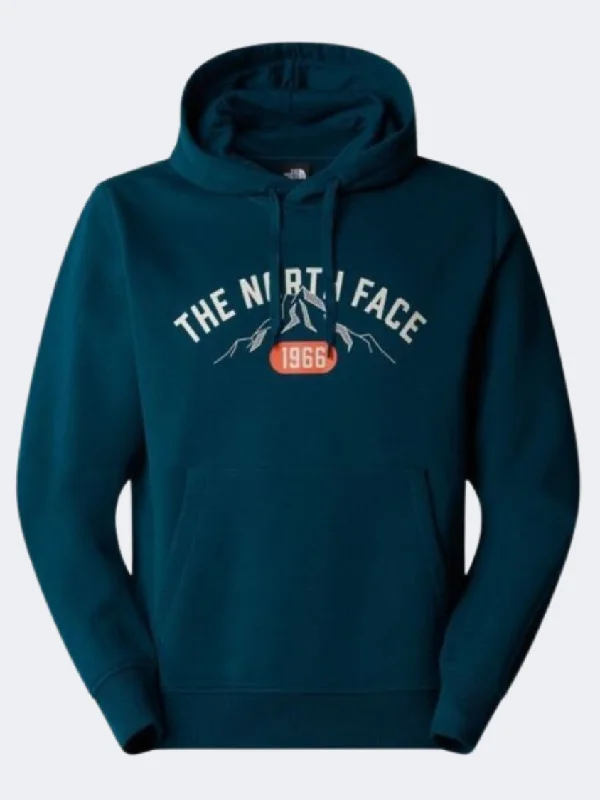 Trendy Hoodie for Women-The North Face Varsity Graphic Men Lifestyle Hoody Midnight Petrol