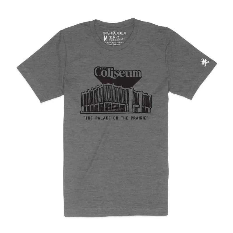 Running T-Shirt-The Coliseum, the Palace on the Prairie - Unisex Crew T-Shirt