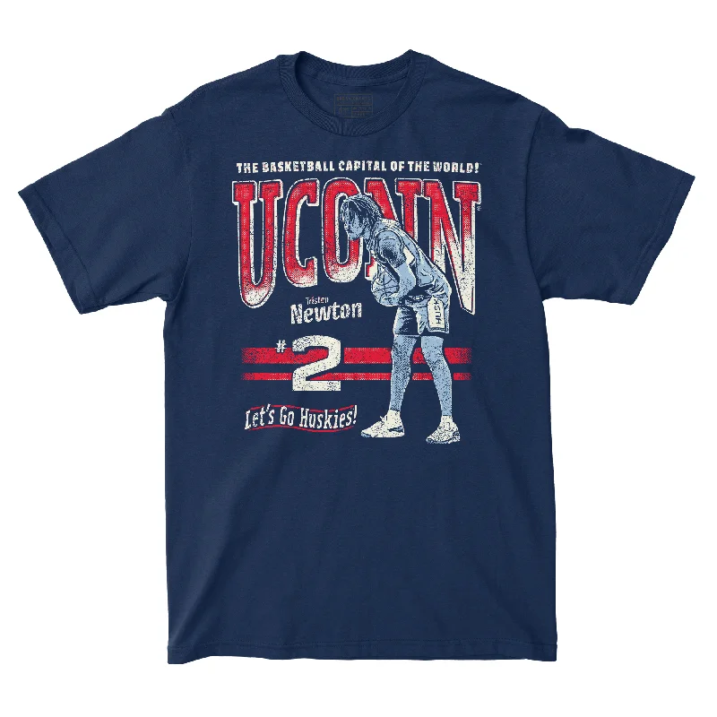 T-Shirt with Star Wars Designs-UConn MBB - Slam Series Tee