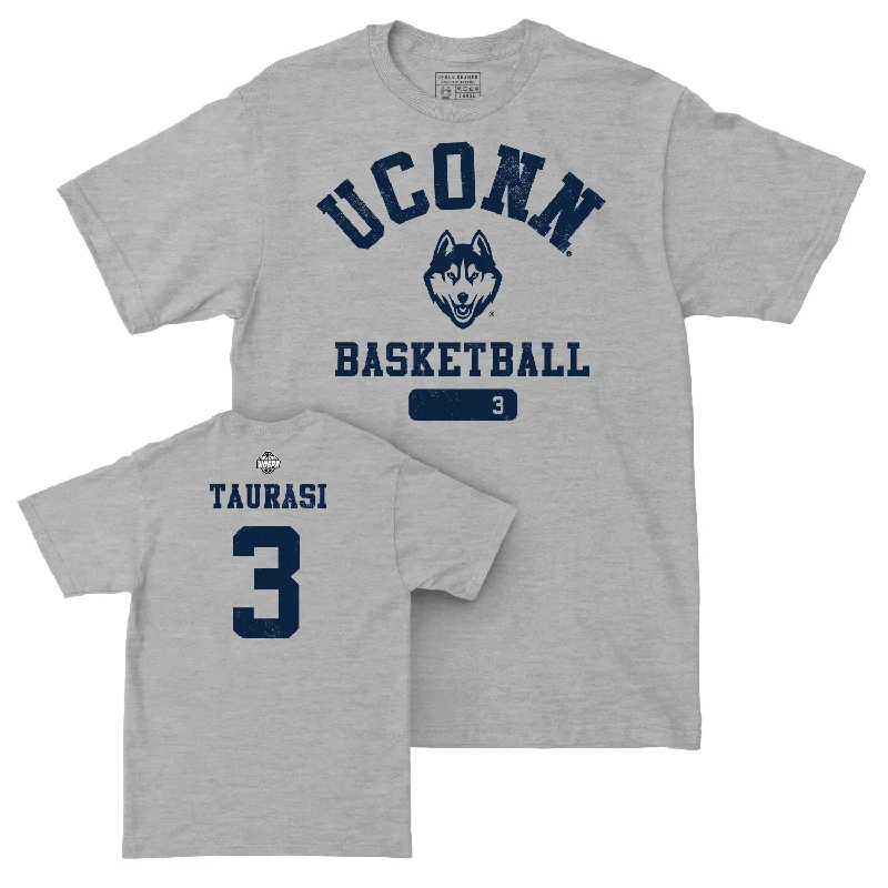 T-Shirt with Marvel Designs-Legacy Collection: UConn Women's Basketball Sport Grey Varsity Tee - Diana Taurasi | #3