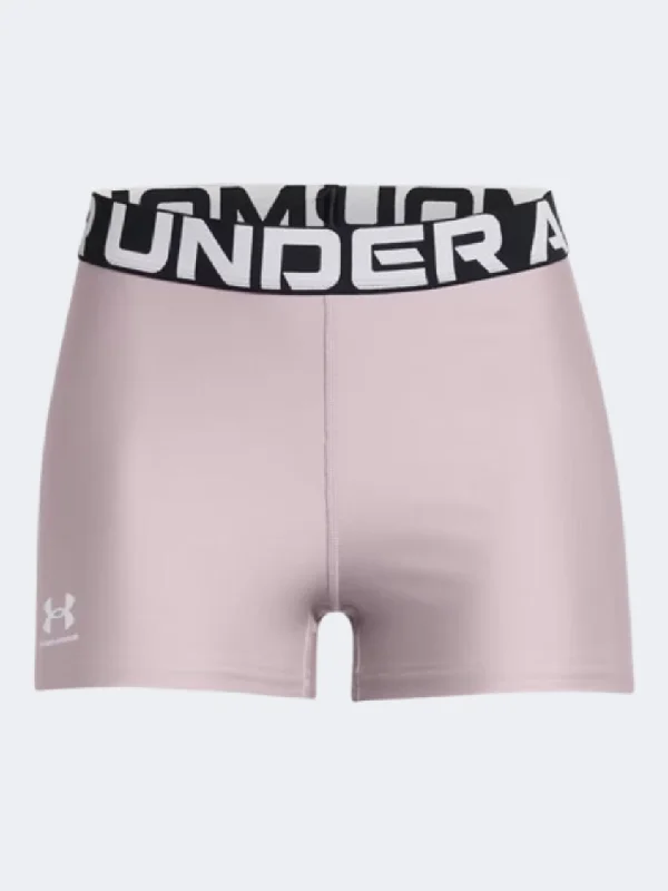 Premium Shorts for Men-Under Armour Heatgear Authentics Women Training Short Tetra Grey/White