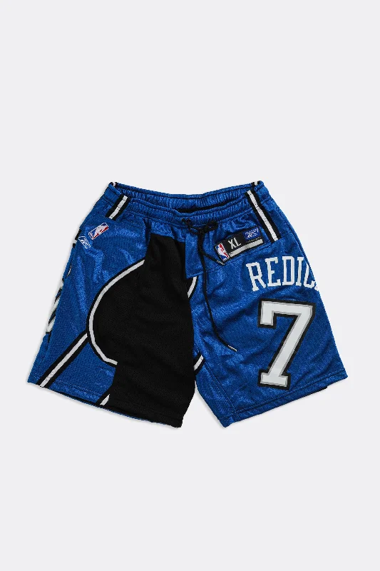 Shorts for Hiking and Outdoors-Unisex Rework Magic NBA Jersey Shorts - Women-L, Men-M