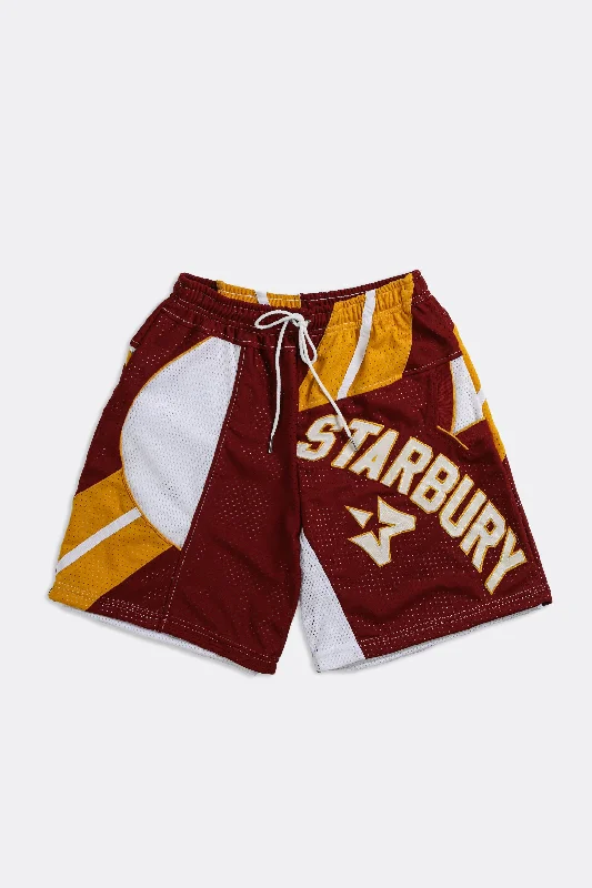 Bike Riding Shorts-Unisex Rework Starbury Jersey Shorts - Women-S, Men-XS