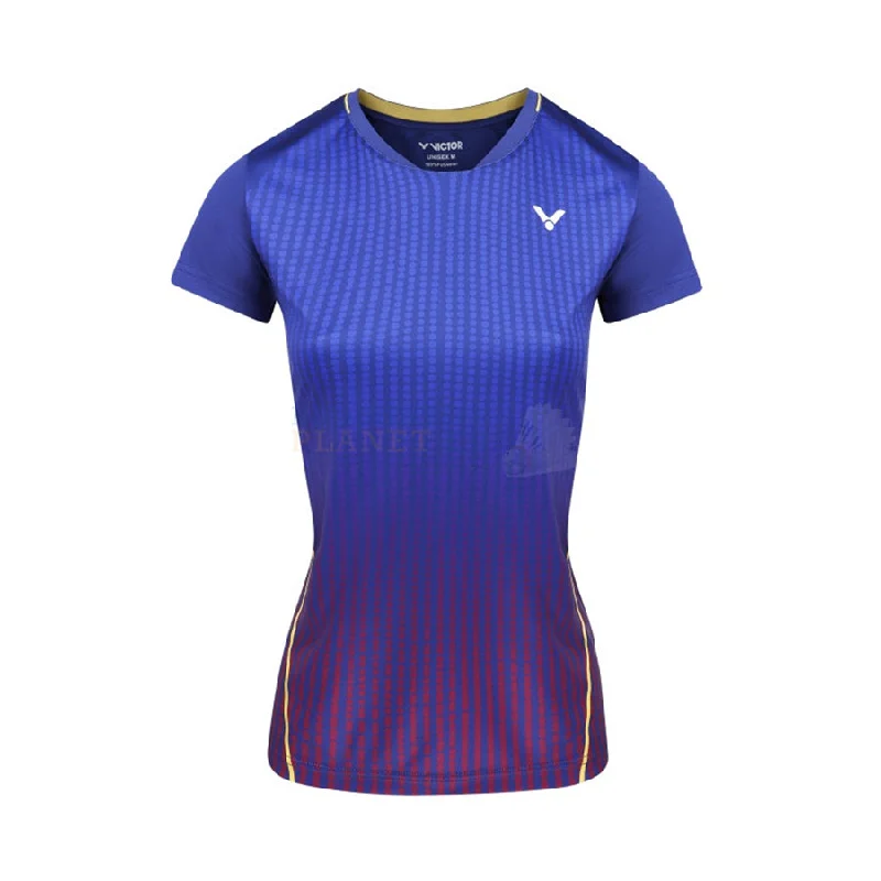 Minimalist T-Shirt-Victor 20156 T-Shirt T-14101 Womens Blue