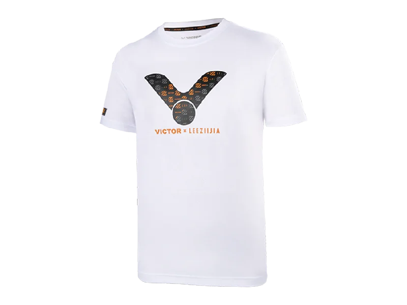 Workout T-Shirt-VICTOR x LZJ T-LZJ302 A T-Shirt [White]