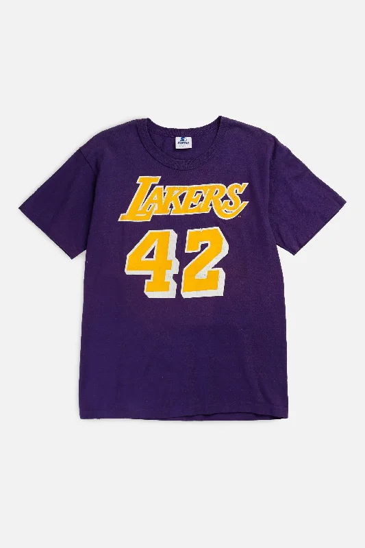 T-Shirt for Book Lovers-Vintage LA Lakers NBA Tee - Women's S