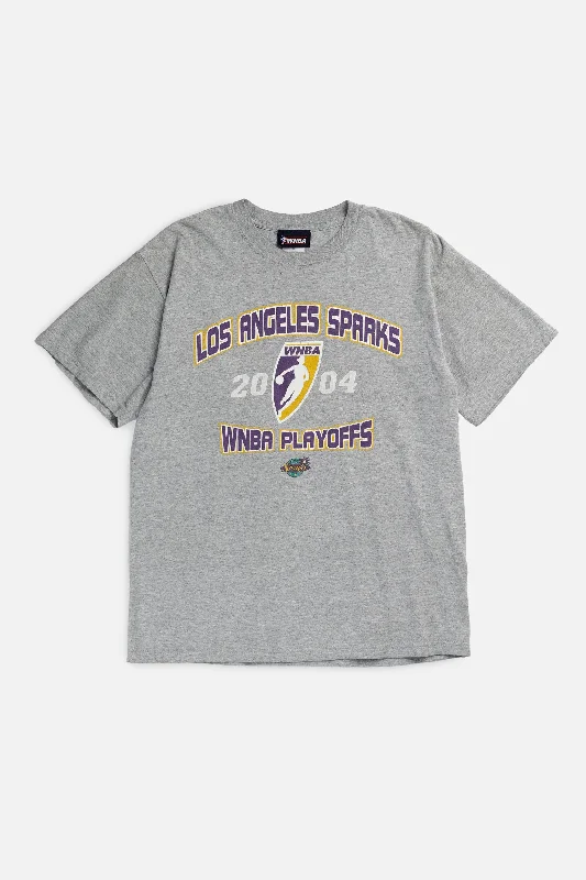 Matching T-Shirt-Vintage LA Sparks WNBA Tee - M