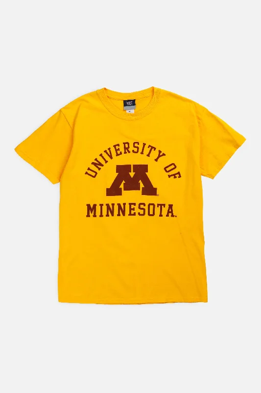 T-Shirt with Vintage Graphics-Vintage University of Minnesota Tee - S