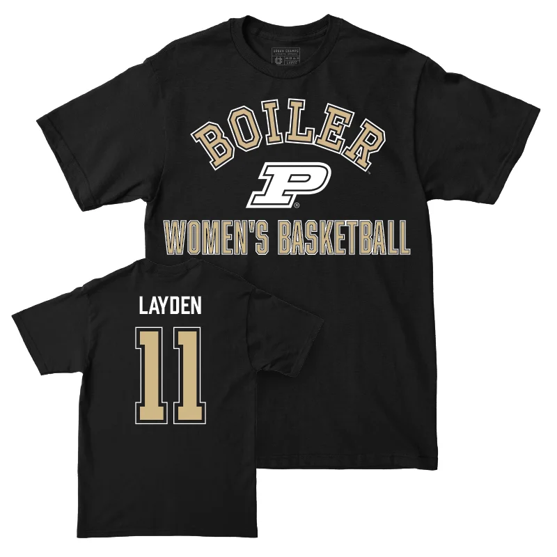 Vintage T-Shirt-Women's Basketball Black Classic Tee - McKenna Layden | #11