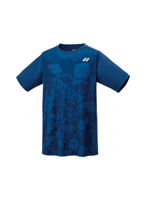 Funny T-Shirt-YONEX 16631 Axelsen Replica Men's Badminton Shirt [Sapphire Navy]