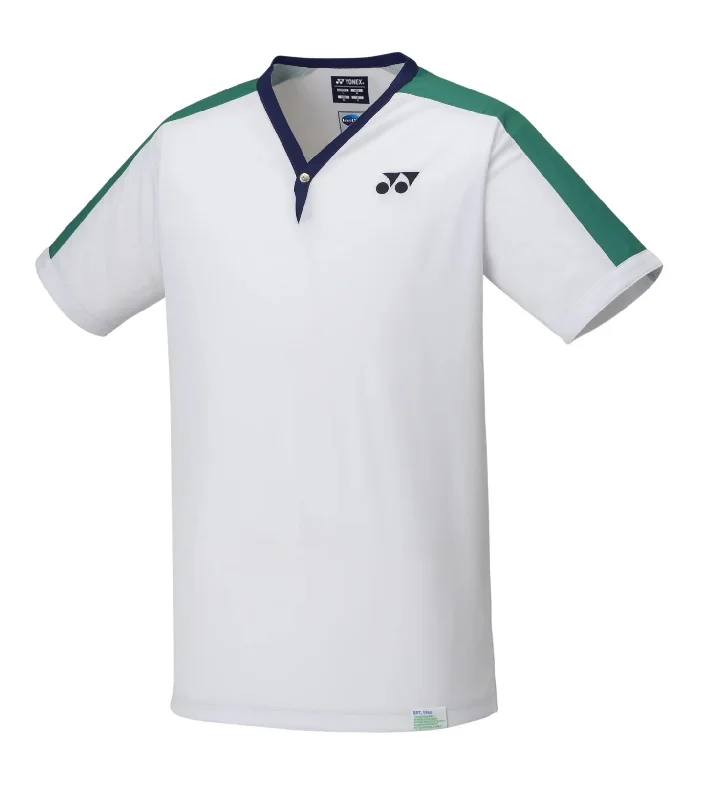 T-Shirt for Summer Festivals-Yonex 75th Men Crew Neck Shirt 10435AEX [White]