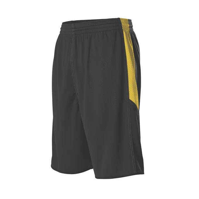 Vintage Shorts-Alleson Youth Single Ply Reversible Basketball Short