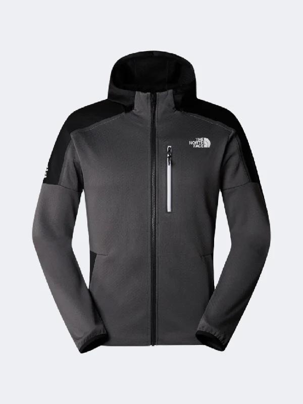 Custom Embroidered Hoodie-The North Face Mountain Athletics Lab Men Hiking Hoody Grey/Black