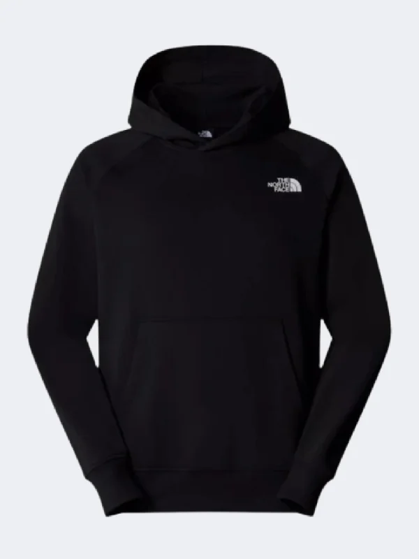 Hoodie for Fall Adventures-The North Face Raglan Box Men Lifestyle Hoody Black/White