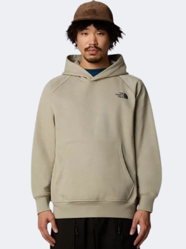 Hoodie for Snow Days-The North Face Raglan Redbox Men Lifestyle Hoody Clay Grey/Black